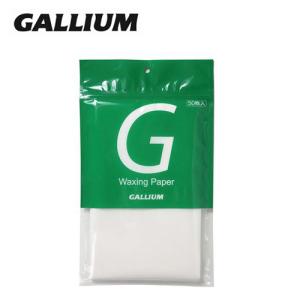 ガリウム GALLIUM ワックス WAX ワクシングペーパー Waxing Paper 50枚入り TU0198｜paddle-sa