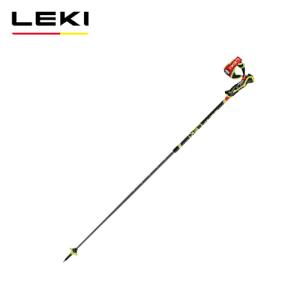 スキーポール レキ LEKI ヴェノム バリオ VENOM VARIO 3D 伸縮 トリガー (レッド/ネオンイエロー)｜paddle-sa
