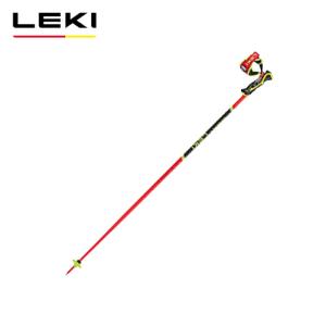 スキーポール レキ LEKI WCR TBS SL 3D (ブライトレッド)｜paddle-sa