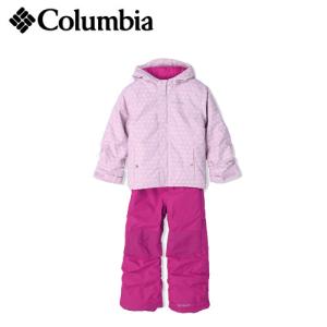 コロンビア columbia ジュニア キッズ スノージャケット パンツ バガ セット (572 Aura Snowdaze) SY1091｜paddle-sa