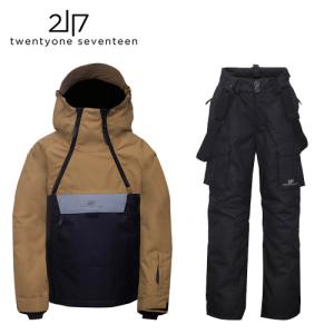 2117 twentyone seventeen スノーウェア ジュニア ジャケット パンツ LILLHEM Jacket＆PANTS (Gold/Black) 7512930｜paddle-sa