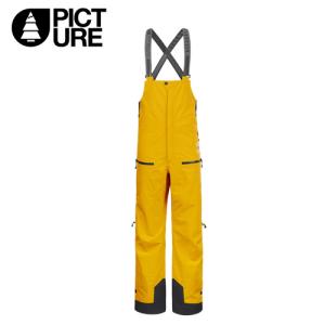 ピクチャー PICTURE スノーウェア パンツ ウェルカムビブ WELCOME 3L BIB PANTS (Yellow) MPT133｜paddle-sa