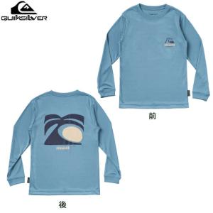 QUIKSILVER クイックシルバー ARTS IN PALM LS YOUTHキッズ アーツ イン パーム ロングスリーブ ユースキッズ ：KLY231033｜paddle-sa