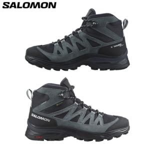 SALOMON サロモン X WARD LEATHER MID GTX W (IN/BL/ST)：L47182000[23ss]｜paddle-sa