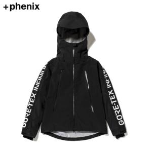 +phenix プラス フェニックス LogoType-A Jacket GTX (SN90/BLACK) ：POO-23007｜paddle-sa