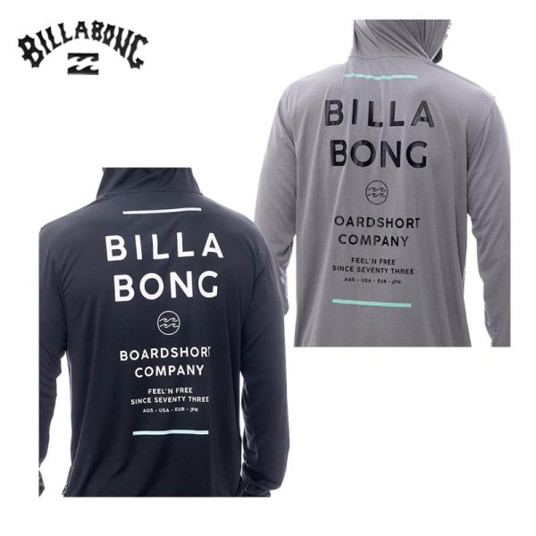 ビラボン BILLABONG RASH ZIP HOOD ラッシュジップフード 水着 トップス BF...
