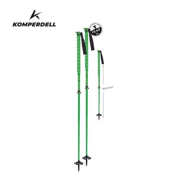 コンパーデル KOMPERDELL スキーポール 伸縮 ビッグアートカーボンバリオチーム BIG A...