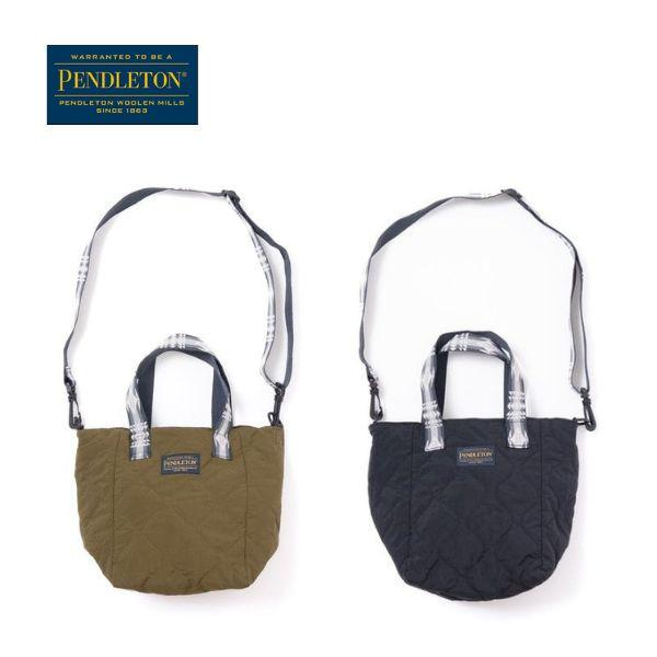 ペンドルトン PENDLETON キルティングトートバッグ QT Totebag PDT-000-2...