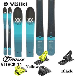 【旧モデルスキー板 ビンディングセット】フォルクル VOLKL ブレイズ BLAZE 106 金具付き2点セット(TYROLIA ATTACK 11 GW)｜paddle-sa