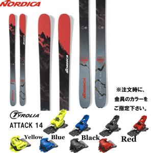 【旧モデルスキー板 ビンディングセット】ノルディカ NORDICA ENFORCER UNLIMITED 94 スキーと金具2点セット(TYROLIA ATTACK 14 GW)｜paddle-sa