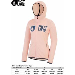 ピクチャー PICTURE フーディー ATILA ZIP TECH HOODIE 20SS Women レディース SWT085｜paddle-sa