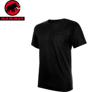 MAMMUT マムート Cotton Pocket T-Shirt Men メンズ Tシャツ 2019 SS (black)：1017-10001 [特価マムート]