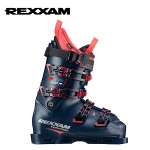 スキーブーツ レクザム 21-22 REXXAM レボ REVO 120M (ネイビー) [旧モデルブーツ]｜paddle-sa