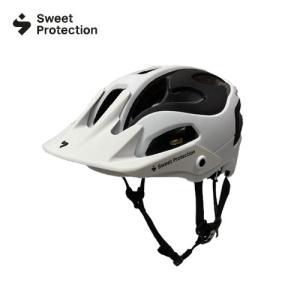 SWEET PROTECTION スイートプロテクション Bushwhacker ホワイト/ブラック ヘルメット 日本未入荷 サンプル品｜paddle-sa