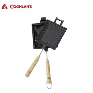 コフラン COGHLAN'S エイアンドエフホットサンドクッカー 鋳鉄 フライパン キャンプ用品 アウトドア｜GUTS SKI SHOP