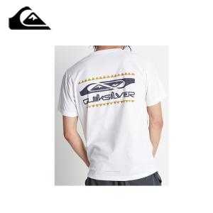 クイックシルバー QUIKSILVER M&W SUNRISE SS Tシャツ (WHT) 半袖 QLY221032[WS]｜paddle-sa