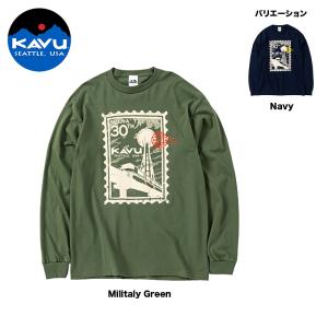 カブー KAVU Stamp 2 LS Tee 23-24FW：19821940｜paddle-sa