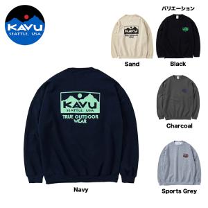 カブー KAVU True Logo Sweat 23-24FW：19821943