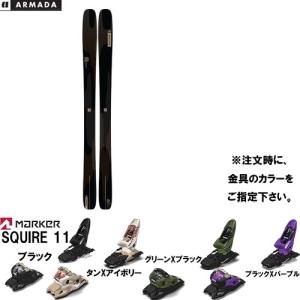 【旧モデルスキー板 ビンディングセット】アルマダ ARMADA ディクリビティー DECLIVITY 102 Ti スキーと金具2点セット(MARKER SQUIRE 11)｜paddle-sa