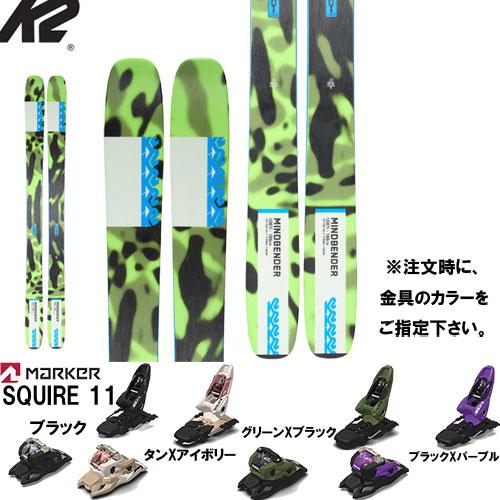 K2 22-23 MINDBENDER 108Ti スキー板と金具2点セット( ビィンディング:MA...