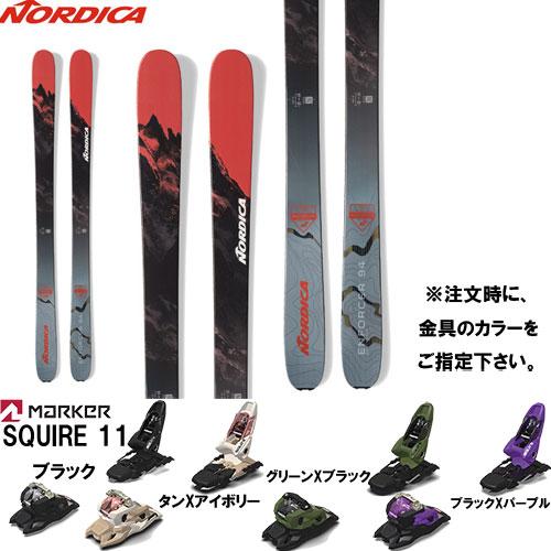 NORDICA 23-24 ENFORCER UNLIMITED 94 スキー板と金具2点セット( ...