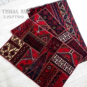 【送料無料】【買い付け 1点物】】】Tribal Rug トライバルラグ(3柄)｜paduu