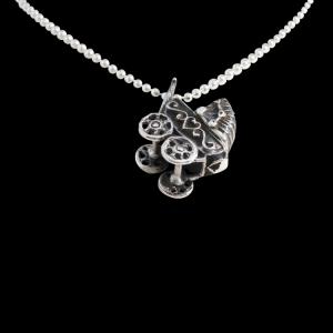 ベビーカー型925ネックレス シルバーの買取情報