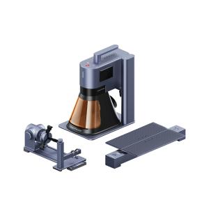 LaserPecker LP5 スマート20Wファイバー + ダイオードレーザー彫刻機