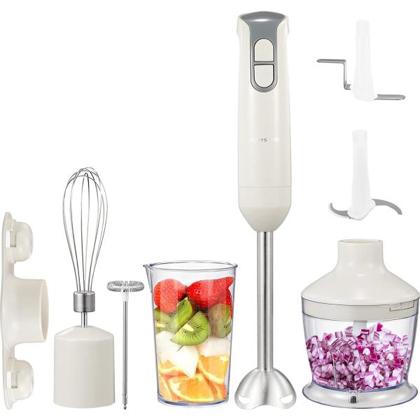 【1台6役】yumystori ハンドブレンダー フードプロセッサー 離乳食  ハンドミキサー ハン...