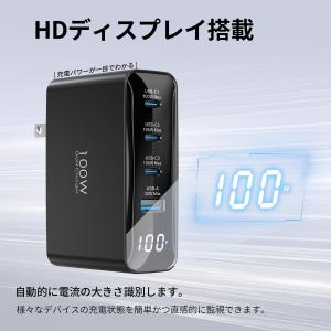 PD 充電器 100w 4ポート USB-C*...の詳細画像3