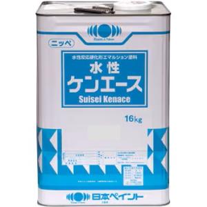 水性ケンエース 16kg 淡彩（22-70A〜29-92B）日塗工色 日本ペイント ニッペ 水性 内装外装　壁用塗料