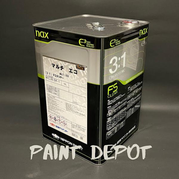 NAX マルチエコ(3:1)FSクリヤー 16L 日本ペイント