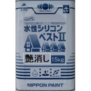 ニッペ 水性シリコンベスト2 艶有 各色 15Kg缶/1液 水性 シリコン