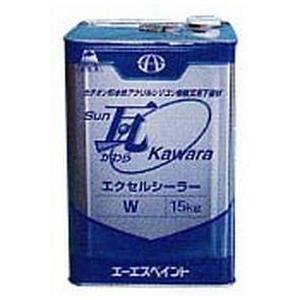 ニッペ ＳＵＮ瓦エクセルシーラーW グレー 15Kg缶/１液 水性 屋根 エーエスペイント｜paint-lucky