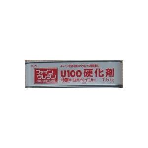 ニッペ ファインウレタンU100硬化剤 1.5Kg缶/日本ペイント : ペイント 