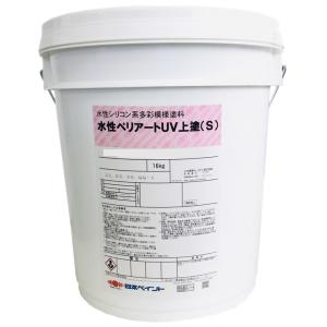 ニッペ 水性ペリアートUV 上塗（S） 各色  16Kg缶/１液 多彩模様 日本ペイント｜paint-lucky