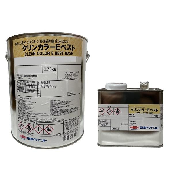 ニッペ クリンカラーＵベスト 常備色（CB2.3.6.8.9.10）各色 4.25Kgセット/２液 ...