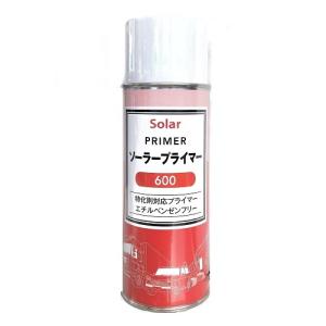 ソーラープライマー600 クリアー ４２０ｍｌ ソーラー エアゾール 密着剤 プライマー｜paint-lucky