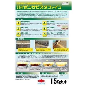 ニッペ ハイポンサビスタファイン 淡黄色クリヤー（主剤+硬化剤） 15Kg 
