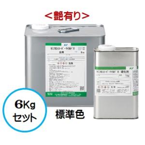 セミフロンスーパールーフII ホワイト （艶有り） 6Kgセット/2液 油性 