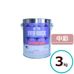 ロックペイント 床・ベランダ防水 2kg 水性 上塗り 塗料 防水塗料