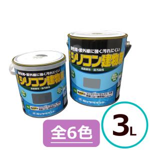 ロックペイント 水性シリコン建物用 1.6L 外壁 上塗り 塗料 : ペイント