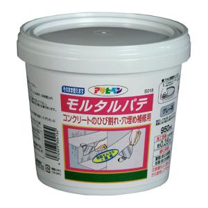 モルタルパテ 950ml グレー系【アサヒペン】の商品画像
