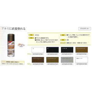 カラーアルミスプレー 300ml 各色【アサヒペン】の詳細画像1