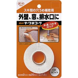 ボンドテープ状コーク 1巻(2mm厚×20mm幅×1.5m長)1箱(5個)　ホワイト #23119 【コニシ】｜paintandtool