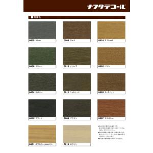 ナフタデコール 防腐・防虫ステイン 4L 各色...の詳細画像1