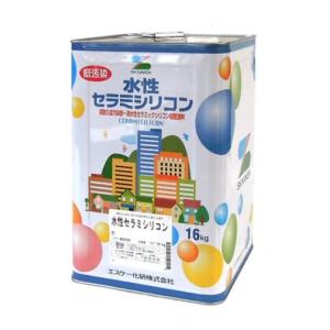 水性セラミシリコン 16kg 各色（標準色A N-70〜N-85）【エスケー化研 