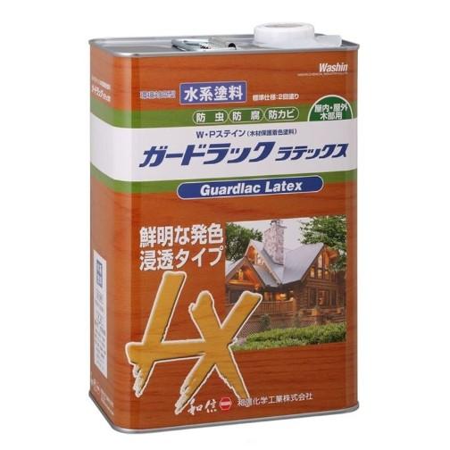 浸透タイプ 木材保護塗料 ガードラックラテックス Ｗ・Ｐステイン ホワイト LX-12 白 3.5K...