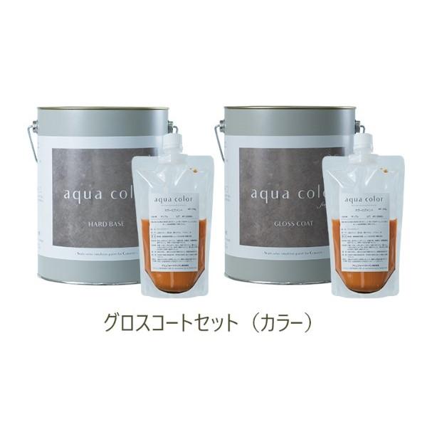 アクアカラーfor floor　グロスコートカラーセット　モスカーキ　8.47kgセット　【アシュフ...