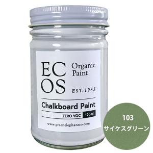 ECOS オーガニックチョークボードペイント 120ml 103 サイケスグリーン【ECOS】｜paintandtool